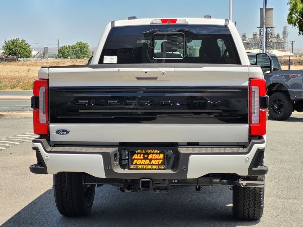 New 2026 Star White Metallic Tri-Coat Ford F-250® Platinum® image 4