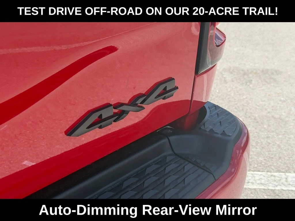 New 2026 Flame Red Clear-Coat Exterior Paint RAM Big Horn image 40