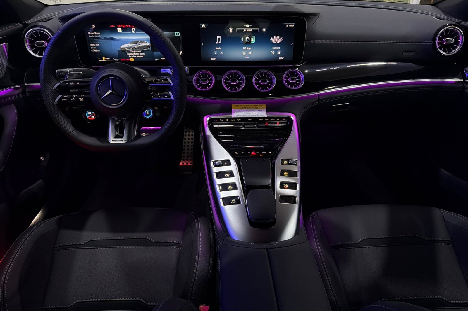 New 2026 Obsidian Black Metallic Mercedes-Benz Base image 2