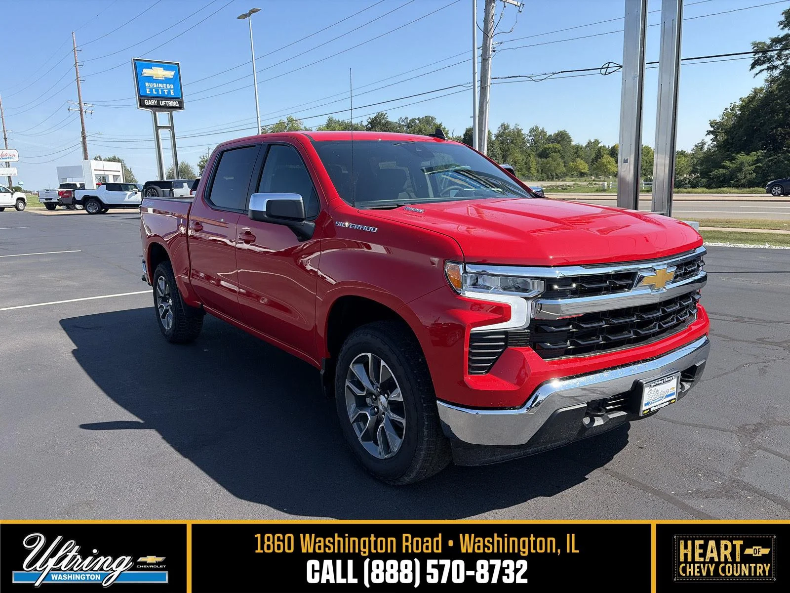 New 2026 Red Hot Chevrolet LT image 1