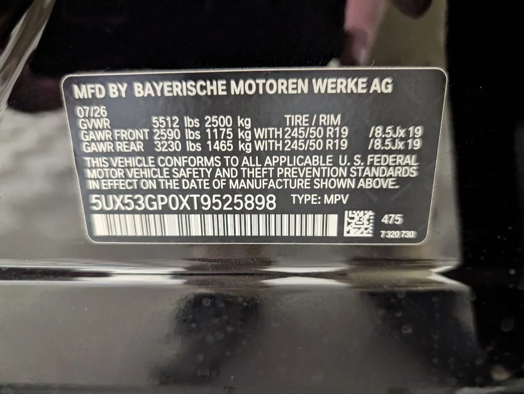 New 2026 Black Sapphire Metallic BMW 30 xDrive image 21