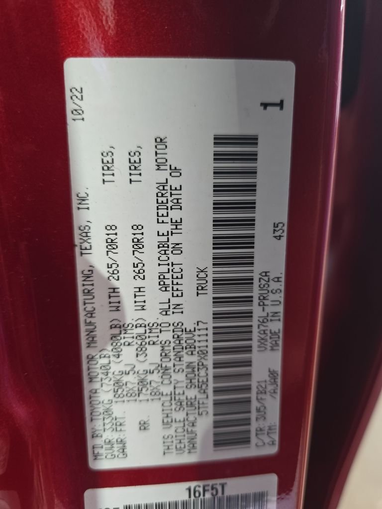 Used 2023 Red Toyota SR5 image 24