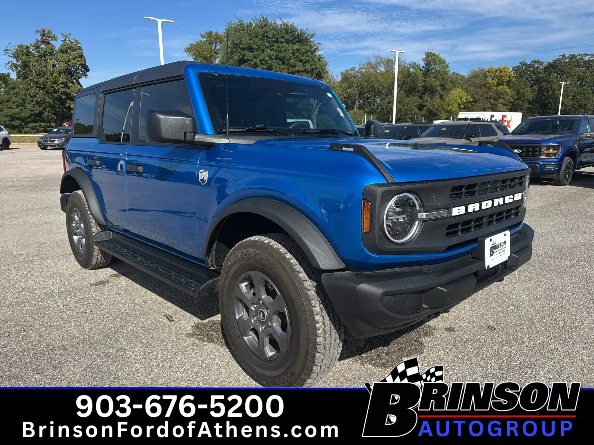 Used 2025 Velocity Blue Metallic Ford Big Bend image 3