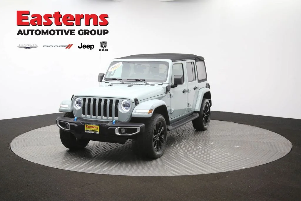 Used 2023 Gray Jeep Sahara 4xe image 53
