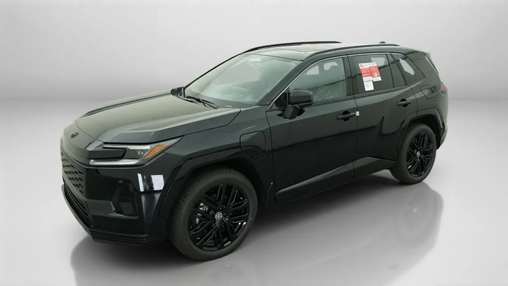 New 2026 Midnight Black Metallic Toyota XSE image 2