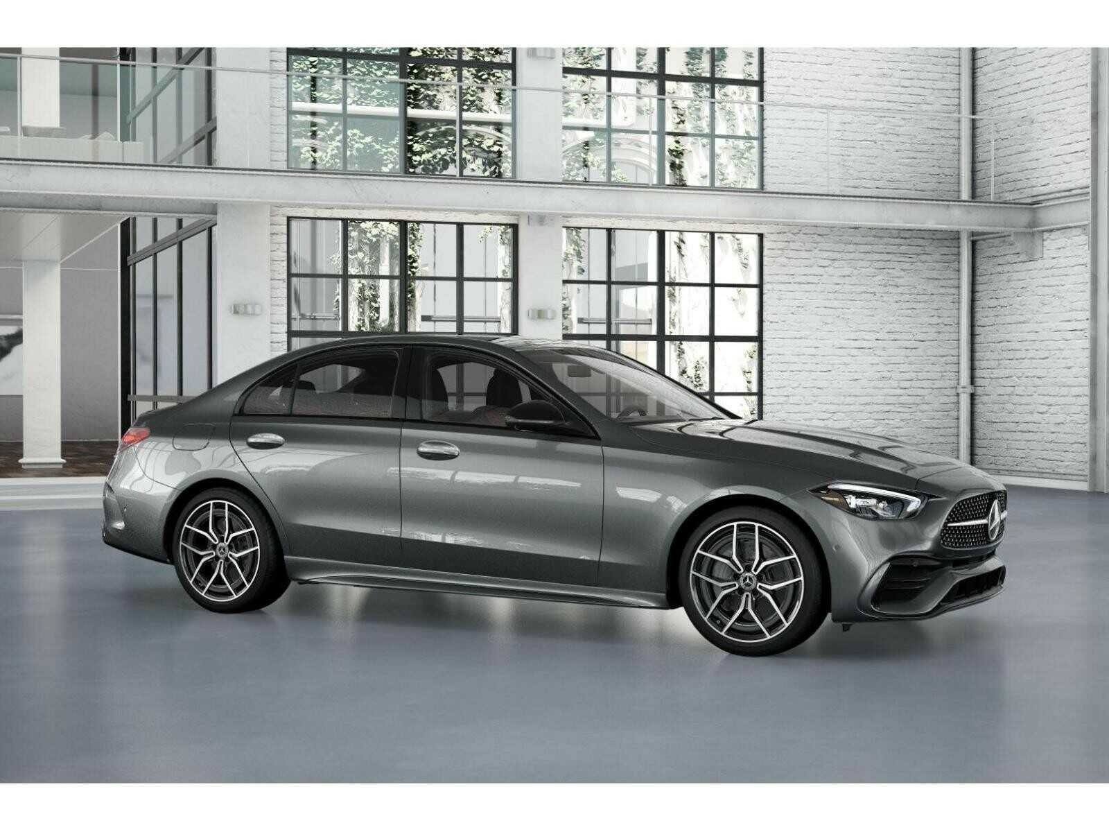 New 2026 Selenite Grey Metallic Mercedes-Benz C 300 4D Sedan image 14