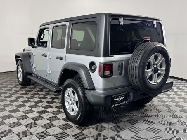 Used 2022 Silver Jeep Unlimited Sport S image 8
