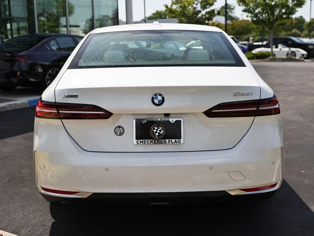 Certified Used 2024 Mineral White Metallic BMW 530i xDrive image 7