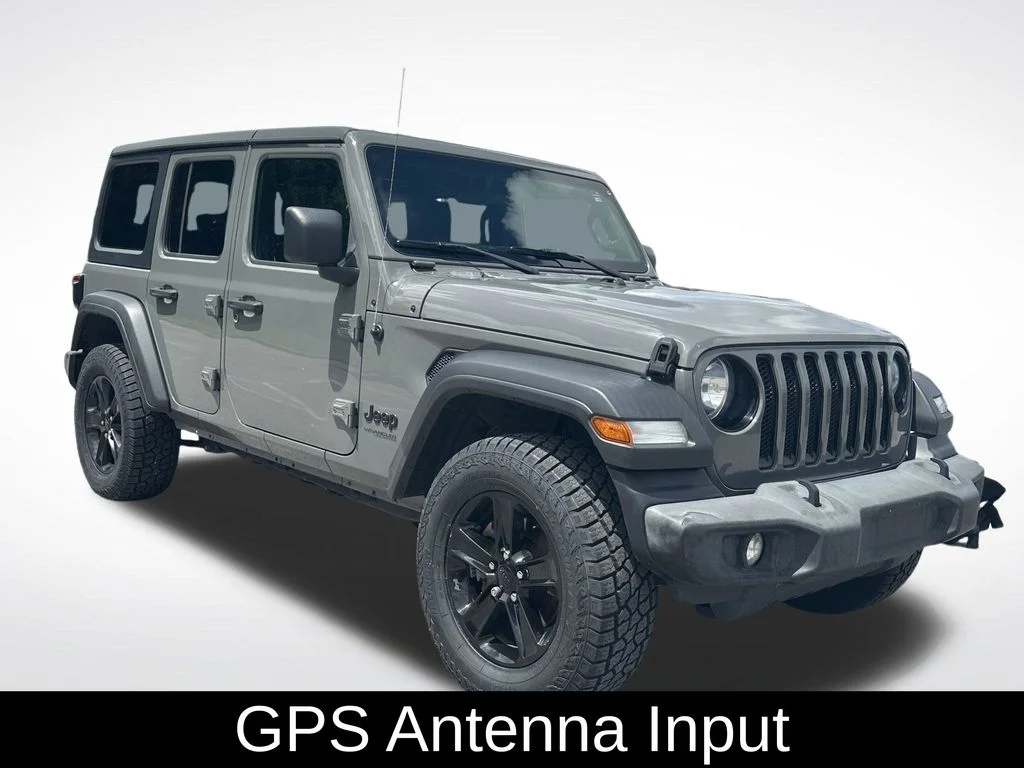 Used 2020 Gray Jeep Unlimited Sport Altitude image 9