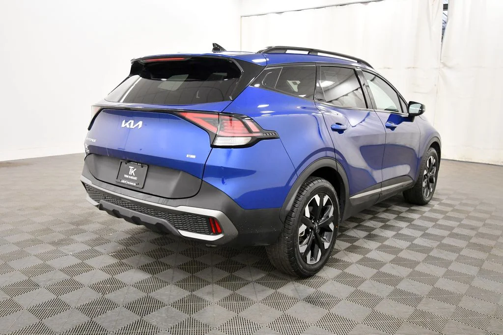 Certified Used 2024 Blue Kia X-Line image 8