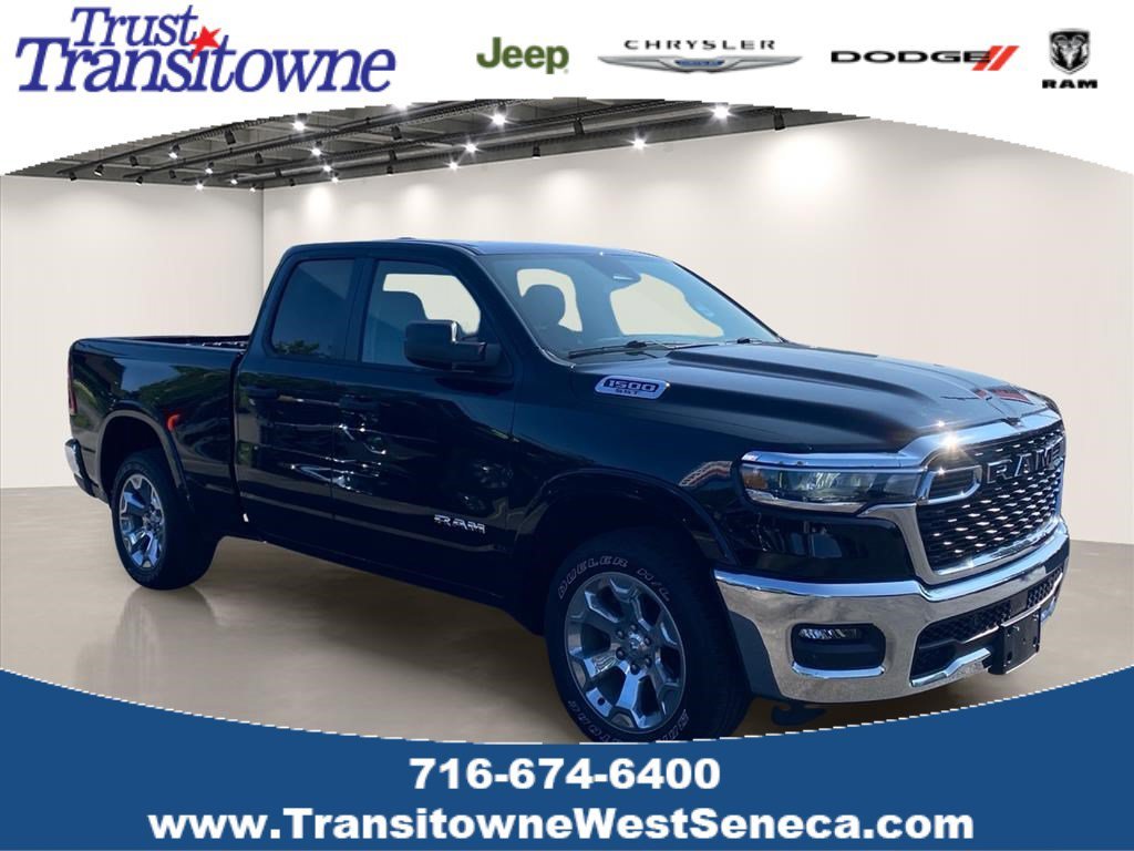 Used 2025 Diamond Black Crystal Pearlcoat Ram Big Horn image 1