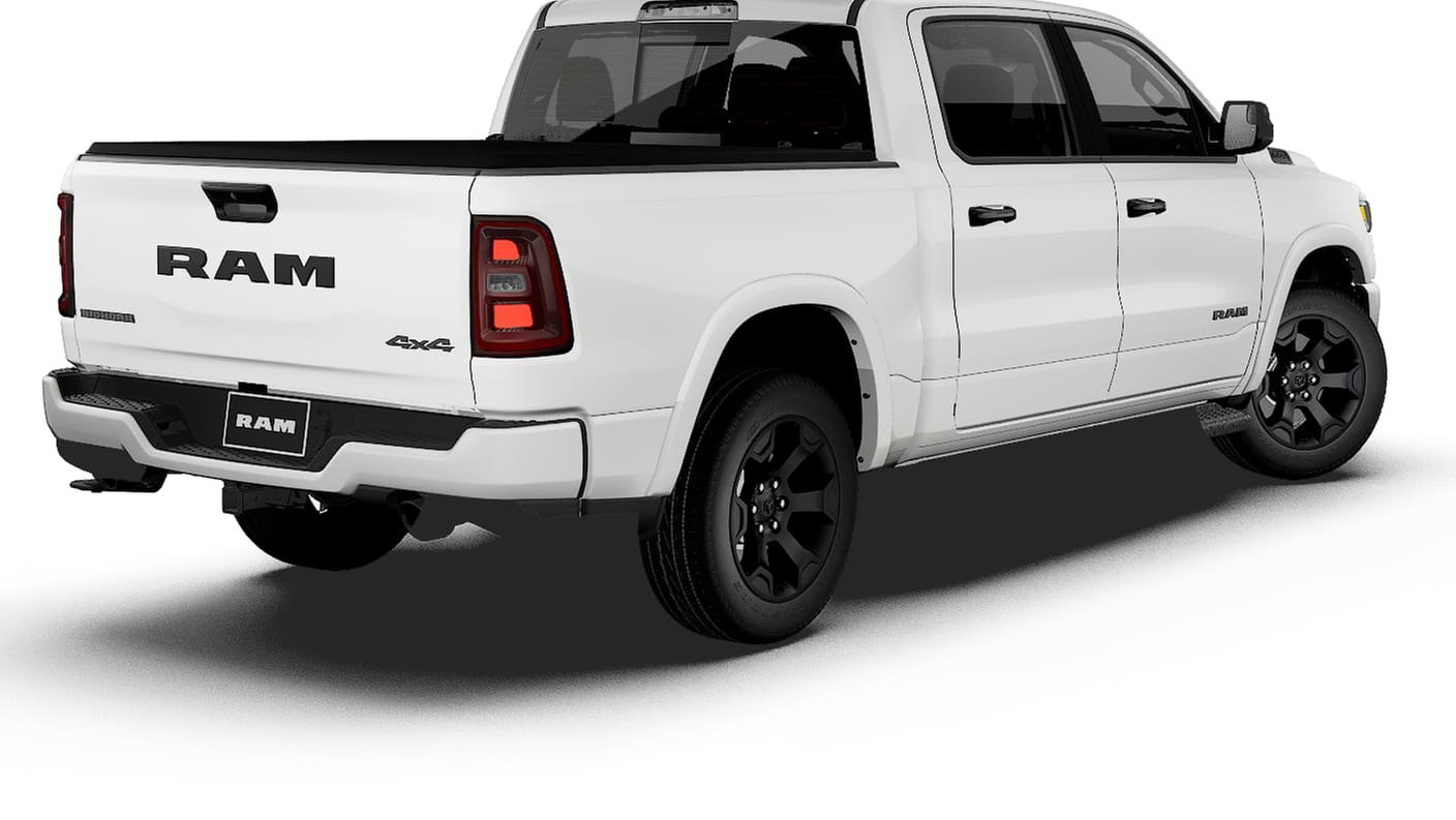 New 2027 Bright White Clear-Coat Exterior Paint RAM BIG HORN image 28