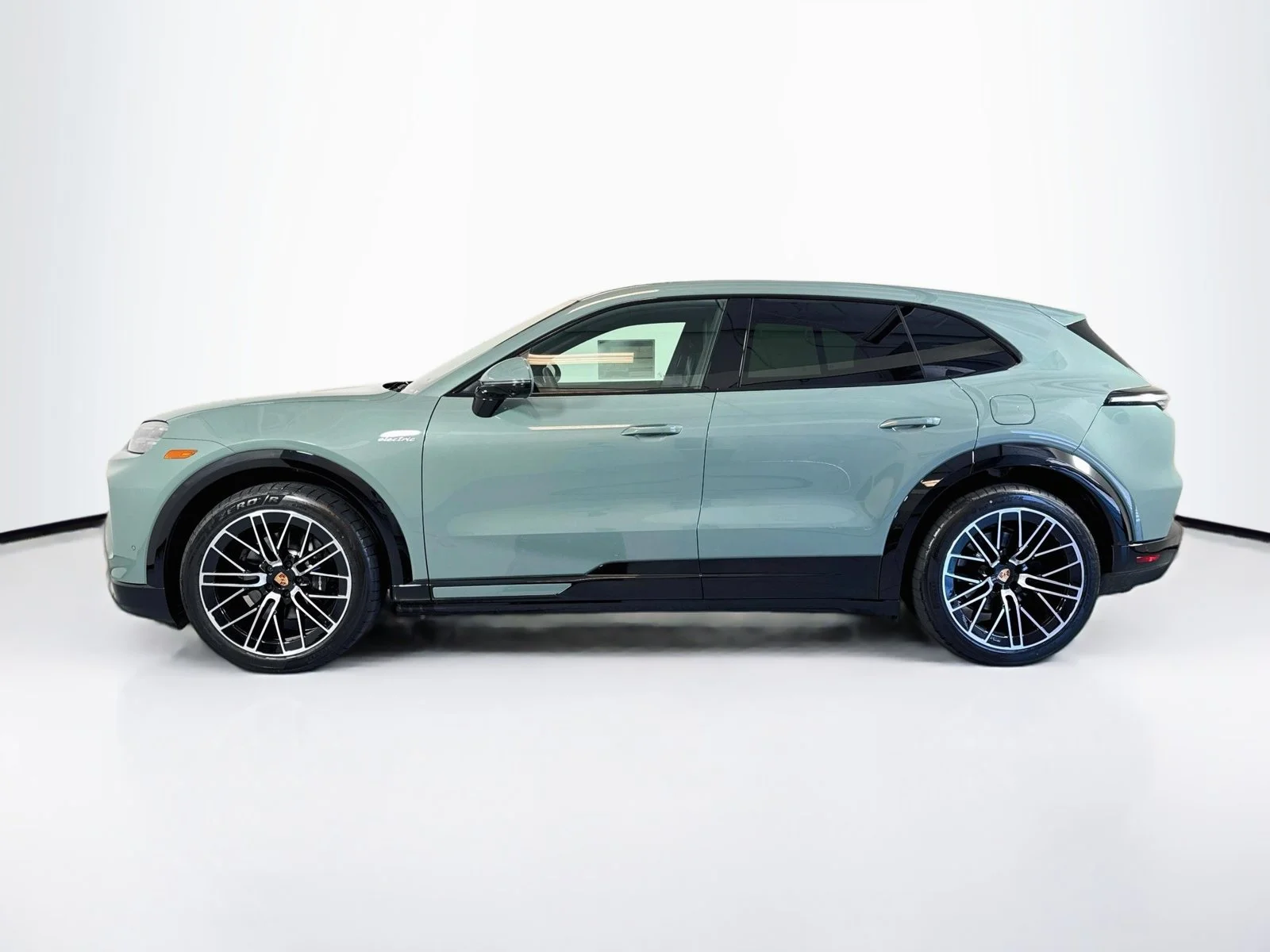 New 2026 Mystic Green Metallic Porsche Electric image 2