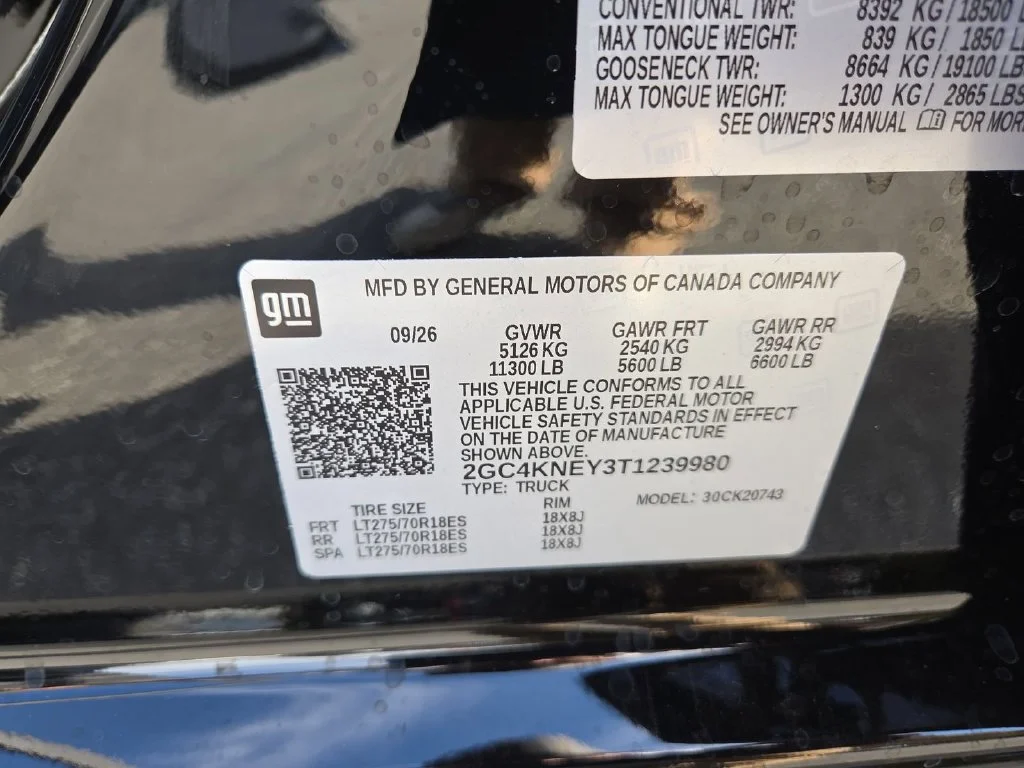 New 2026 Black Chevrolet LT image 23