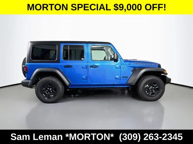 New 2026 Blue Jeep Sport image 8