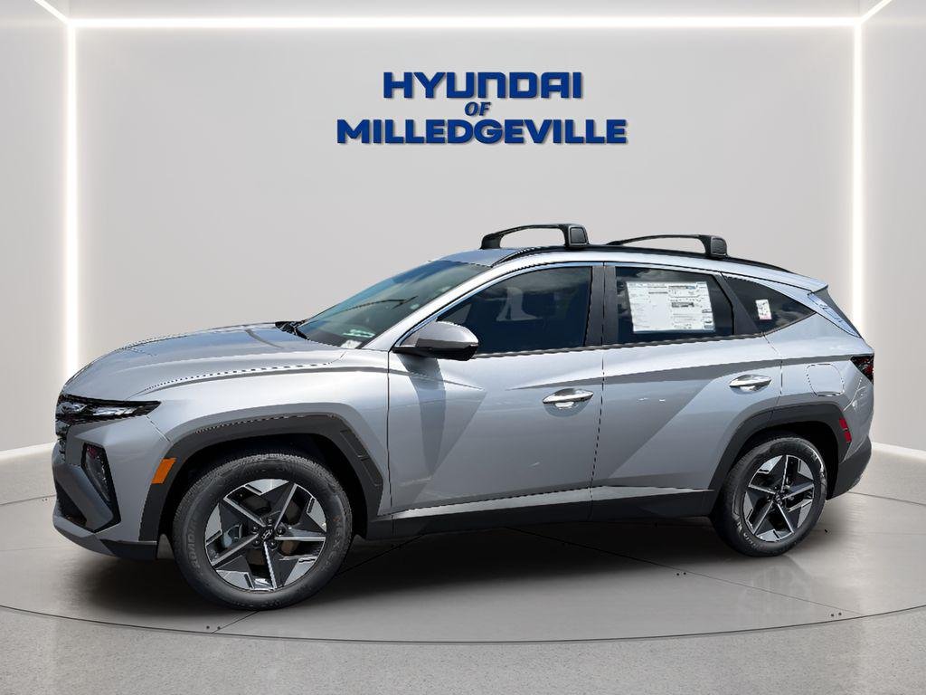 New 2026 Shimmering Silver Hyundai SEL FWD image 3