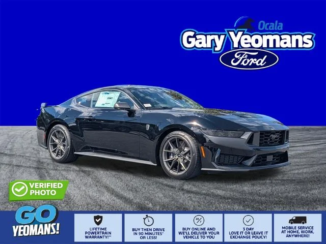 New 2026 Shadow Black Ford Dark Horse® image 1