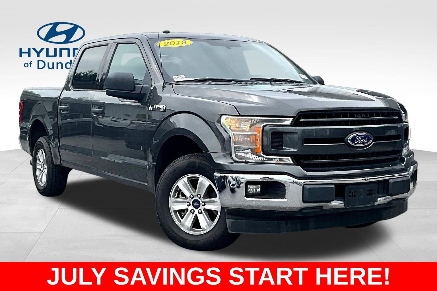 Used 2018 Gray Ford XLT image 3