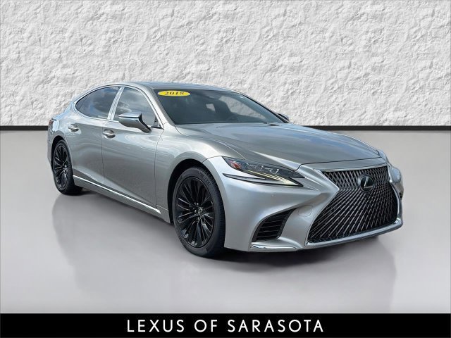 Used 2018 Silver Lexus LS 500 image 1