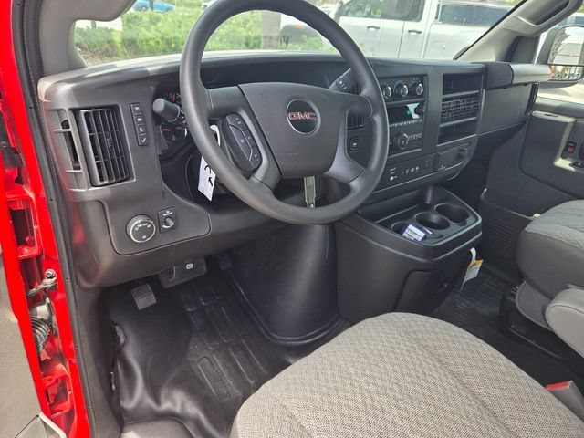 New 2025 Cardinal Red GMC Work Van image 4