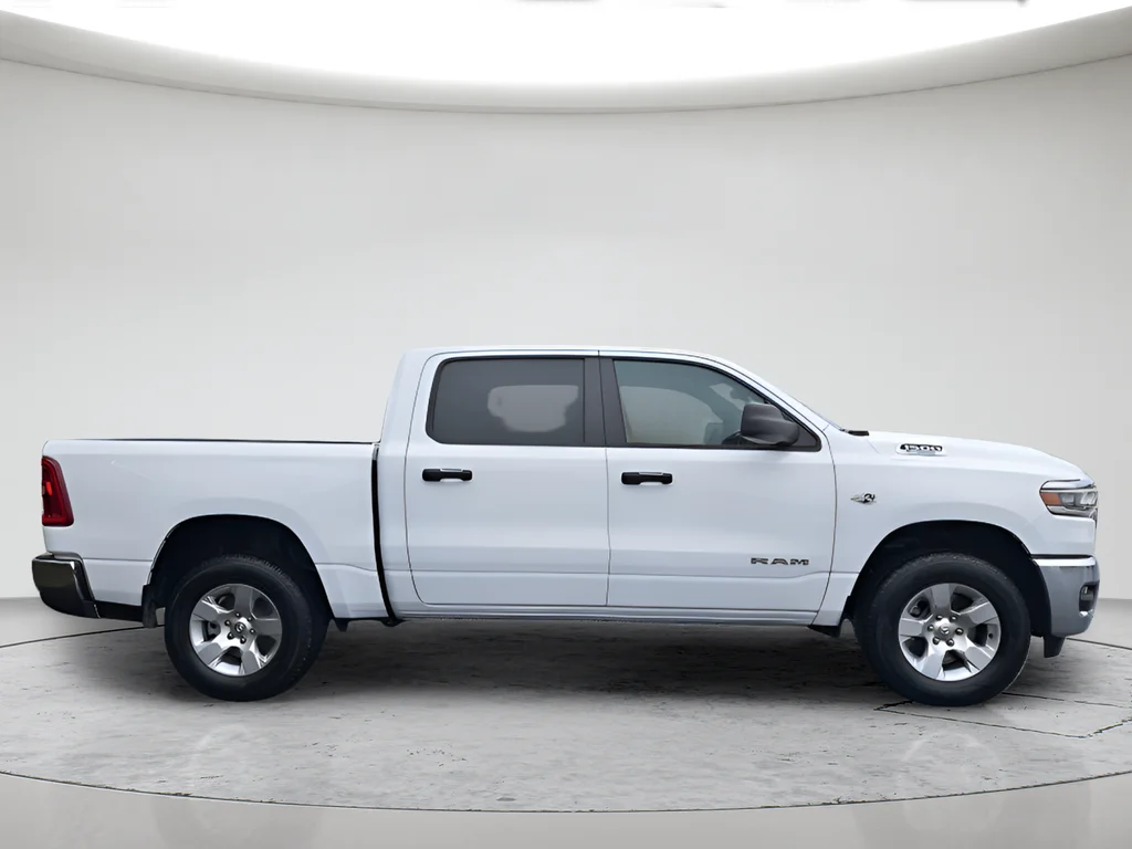 New 2026 Bright White Clear-Coat Exterior Paint RAM Big Horn/Lone Star image 6