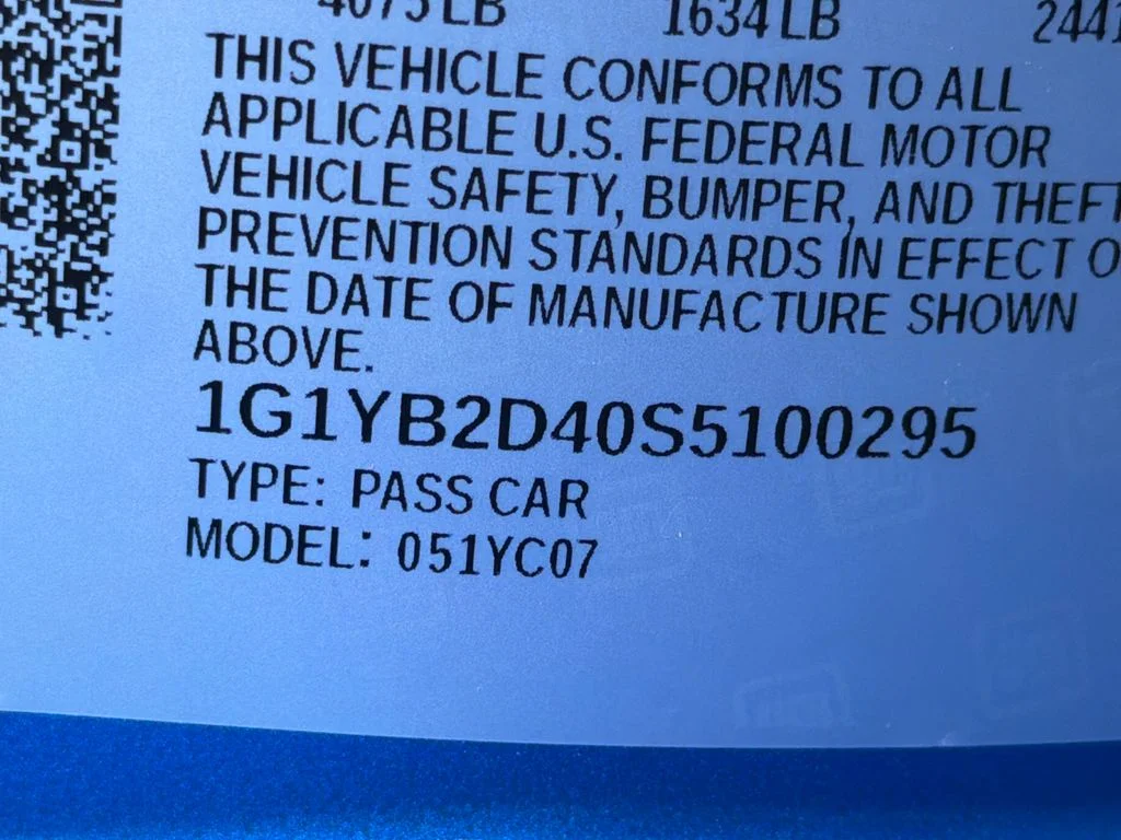Used 2025 Blue Chevrolet Stingray image 29