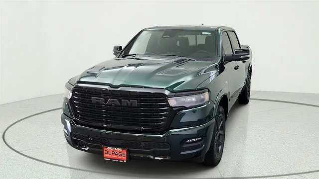 New 2026 Serrano-Green Metallic Exterior Paint RAM Laramie image 3