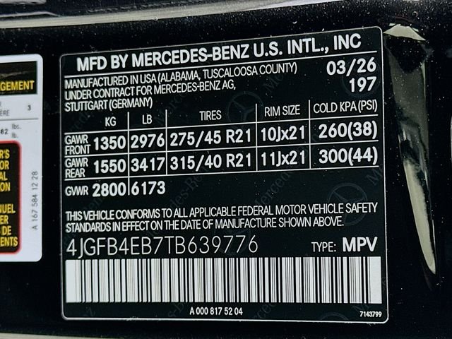 New 2026 Obsidian Black Metallic Mercedes-Benz GLE 350 image 31