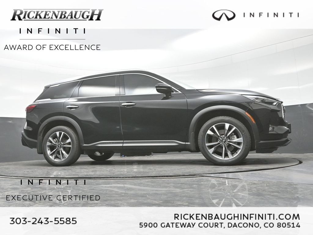 Certified Used 2023 Black INFINITI LUXE image 35