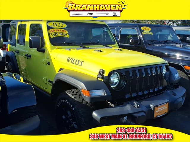 2022 Jeep Wrangler Unlimited Willys