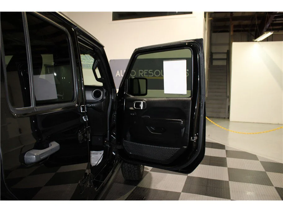 Used 2021 Black Clearcoat Jeep Unlimited Willys image 27