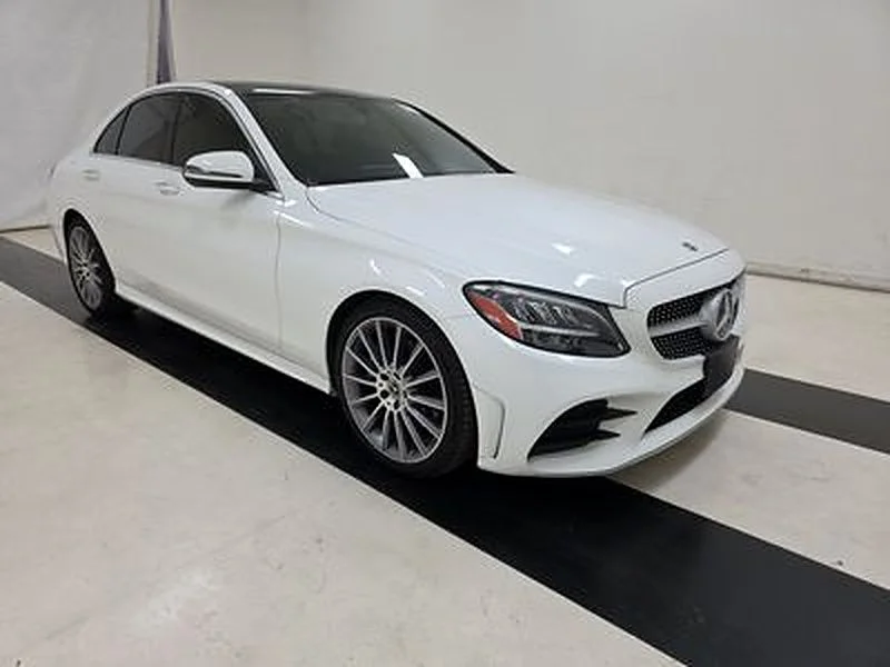 Used 2021 White Mercedes-Benz C 300 image 3