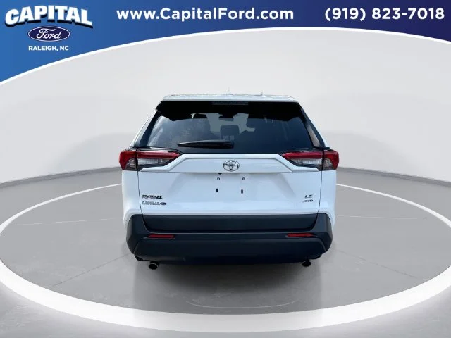 Used 2025 White Toyota LE image 7