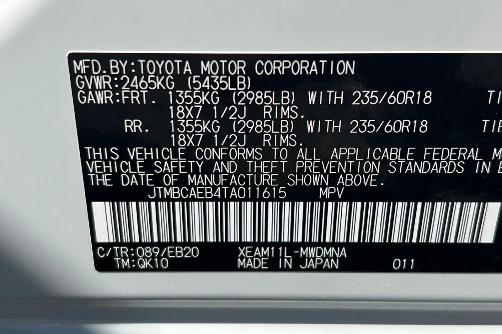New 2026  Toyota XLE Plus image 26