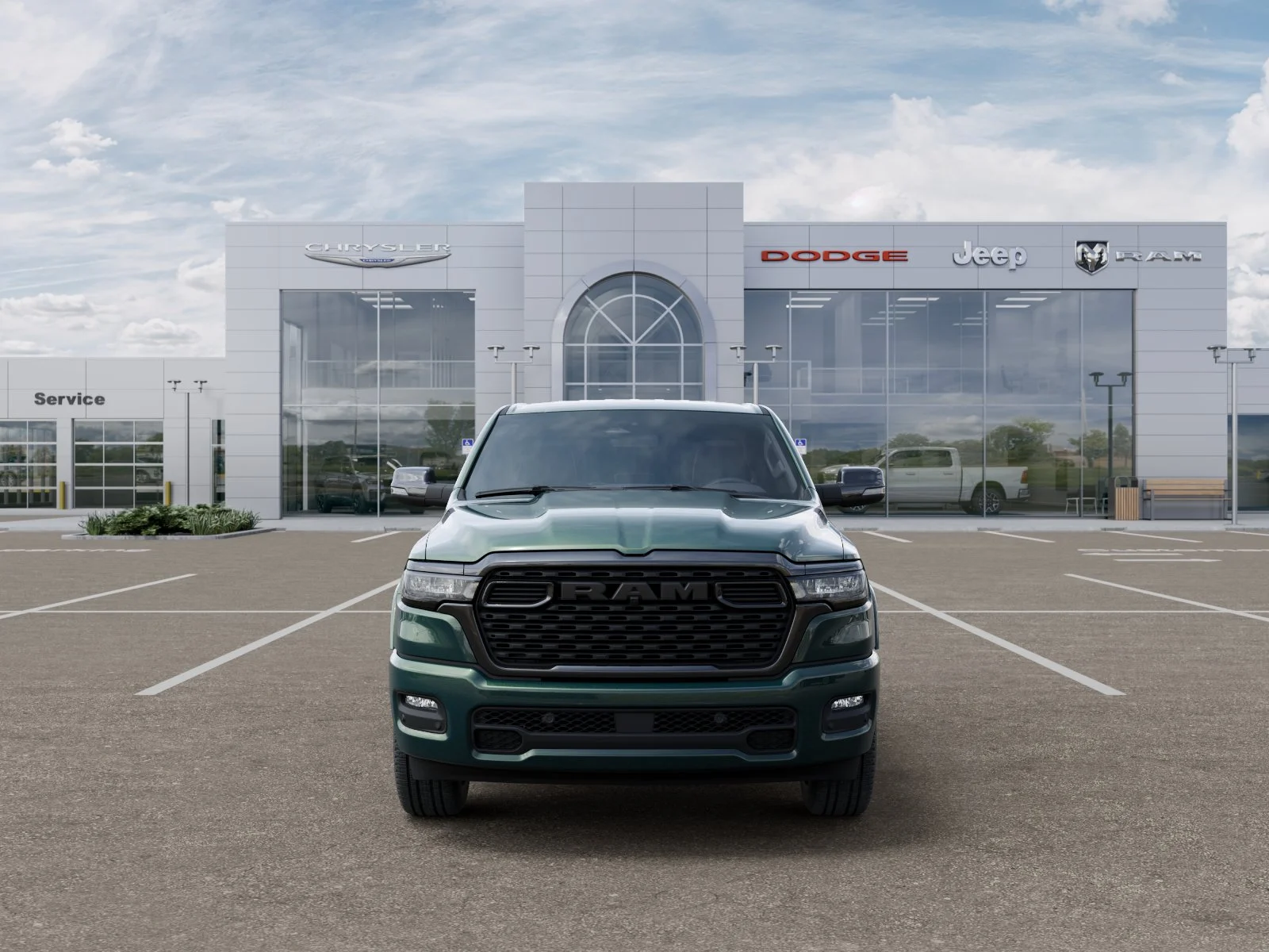 New 2026 Serrano Green Metallic RAM Big Horn/Lone Star image 33