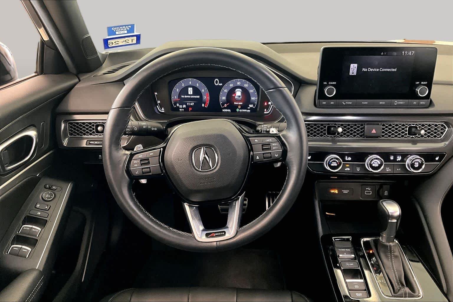 Used 2025 Liquid Carbon Metallic Acura w/A-Spec Package image 5