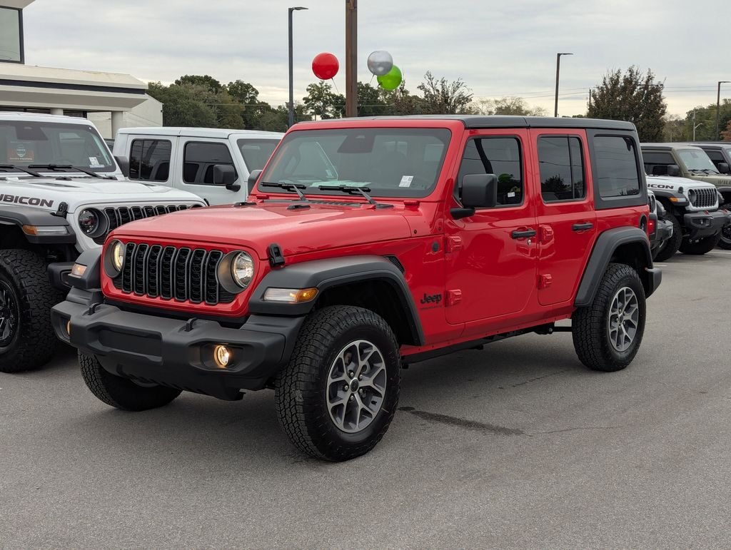 New 2026 Firecracker Red Clear-Coat Exterior Paint Jeep Sport S image 9