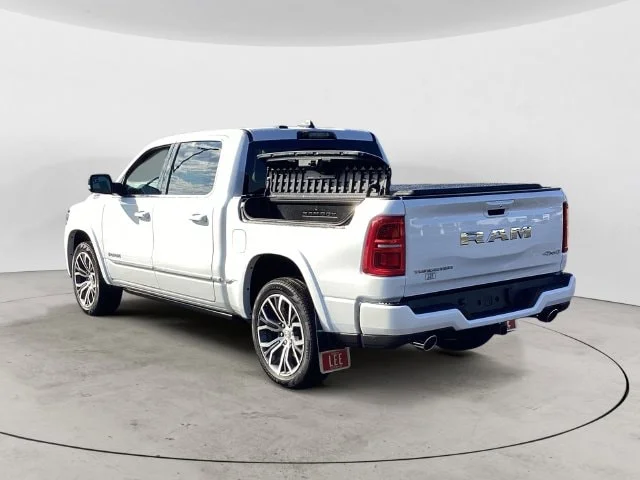New 2027 Ivory White Tri-Coat Pearlcoat Ram TUNGSTEN CREW CAB 4X4 5