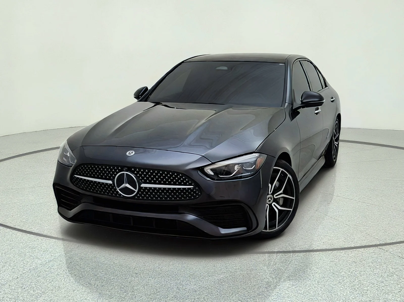 Used 2024 Graphite Grey Metallic Mercedes-Benz C 300 image 2