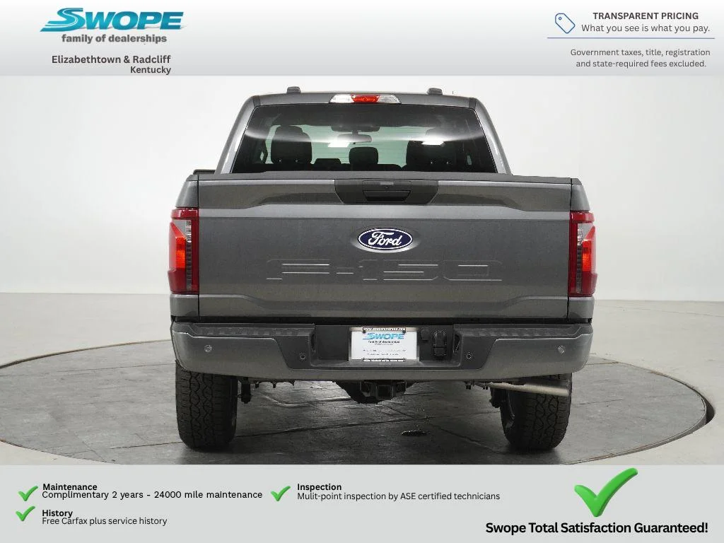 New 2026 CARBONIZED GRAY METALLIC Ford XLT image 4