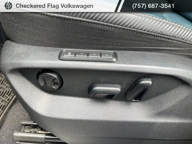 Used 2023 Opal White Pearl Volkswagen 3.6L V6 SEL R-Line image 27