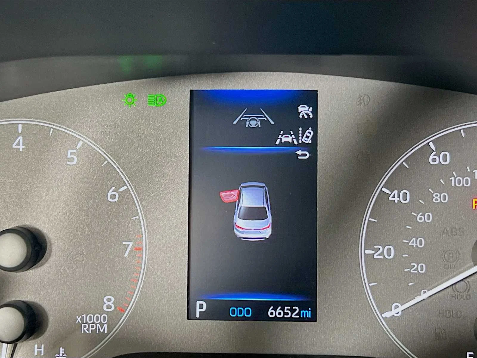 Used 2025 Ruby Flare Pearl Toyota LE image 12