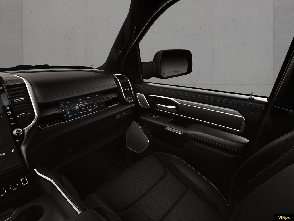 New 2026 Diamond Black Crystal Pearl-Coat Exterior Paint RAM Laramie image 18