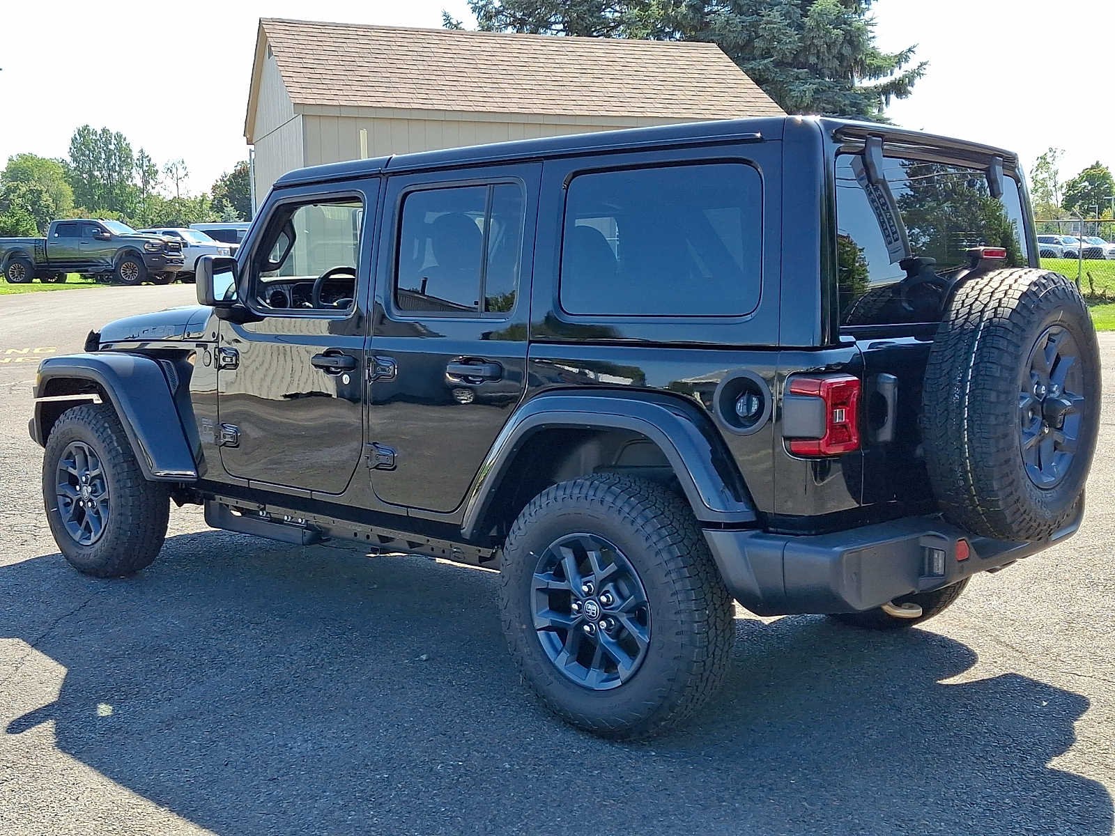 New 2026 Black Clear-Coat Exterior Paint Jeep 85th Anniversary image 3