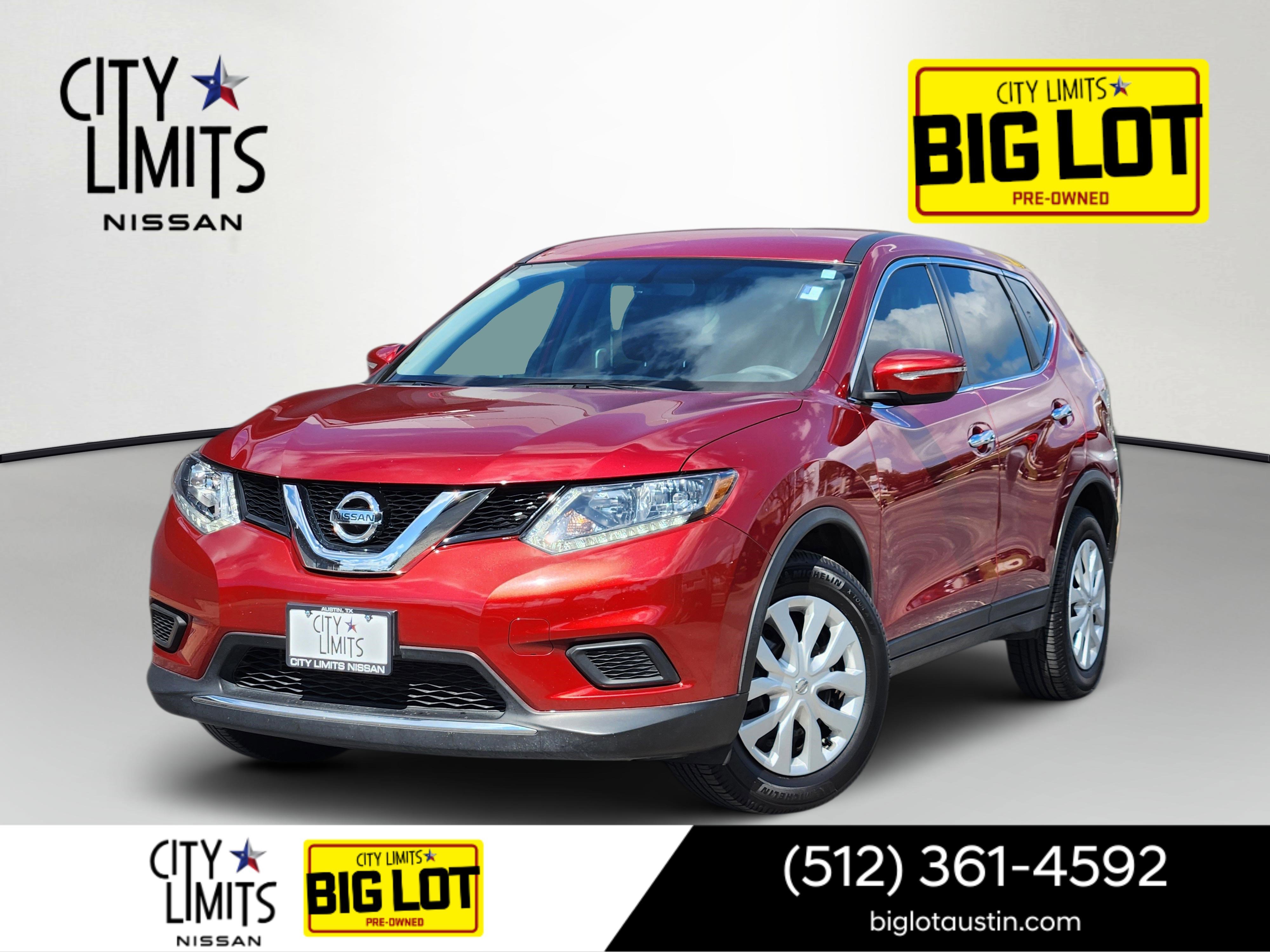 Pre-Owned 2015 Nissan Rogue S