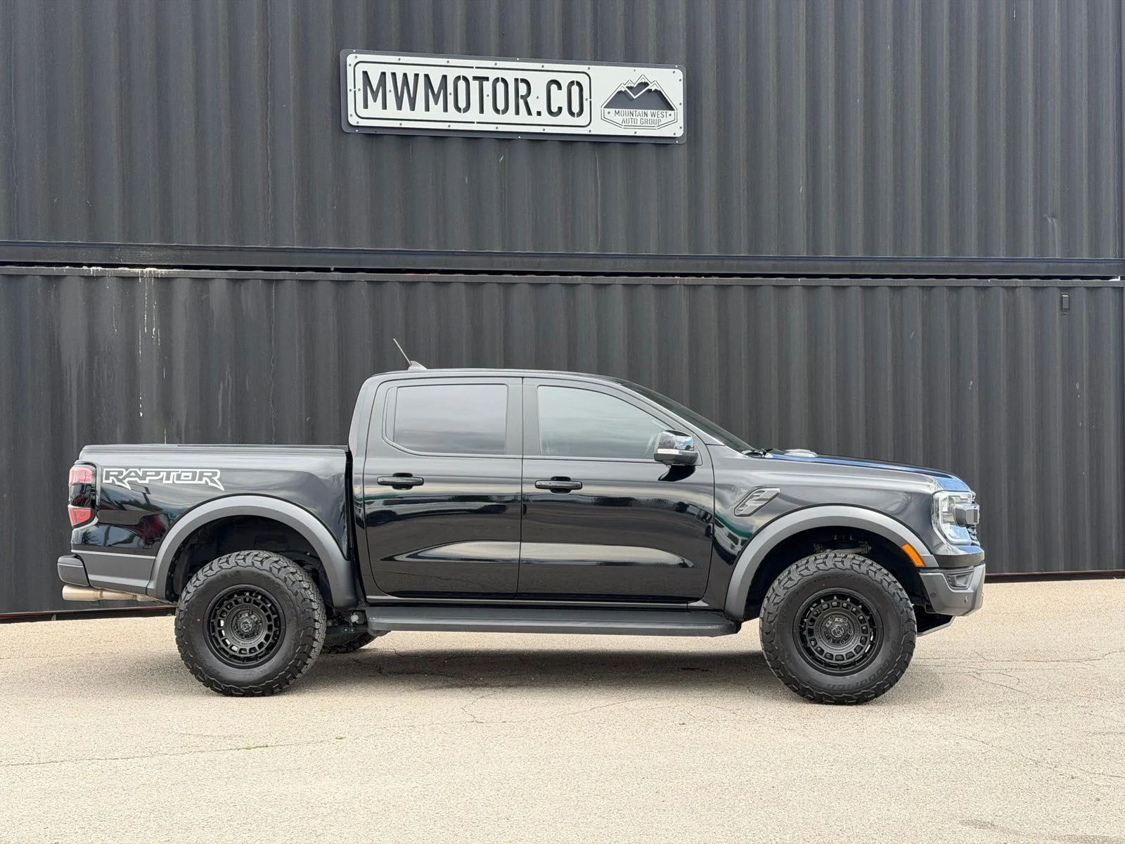 Used 2025 Black Ford Raptor image 1