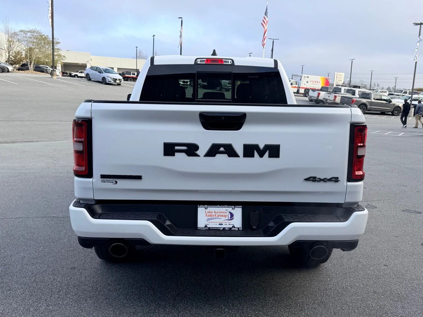 New 2026 Bright White Clearcoat RAM Big Horn/Lone Star image 8