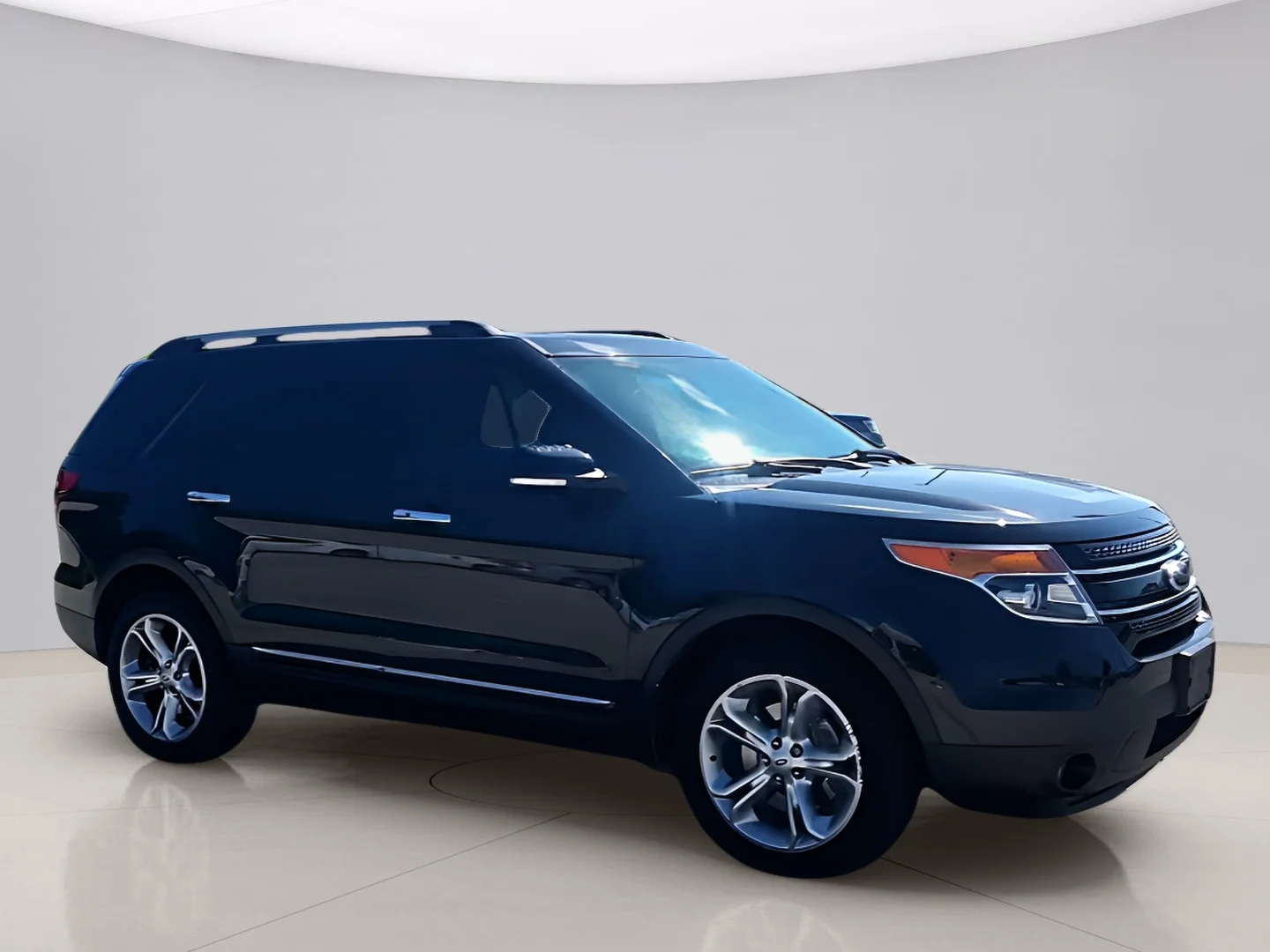 Used 2015 Black Ford LIMITED image 3