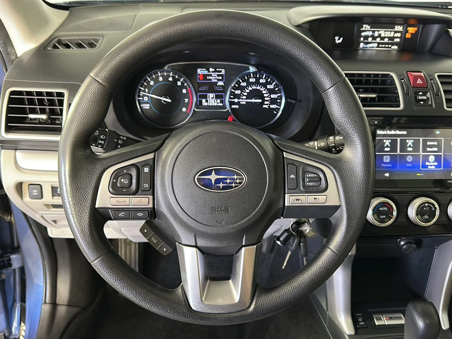 Used 2018 Quartz Blue Pearl Subaru Premium image 14