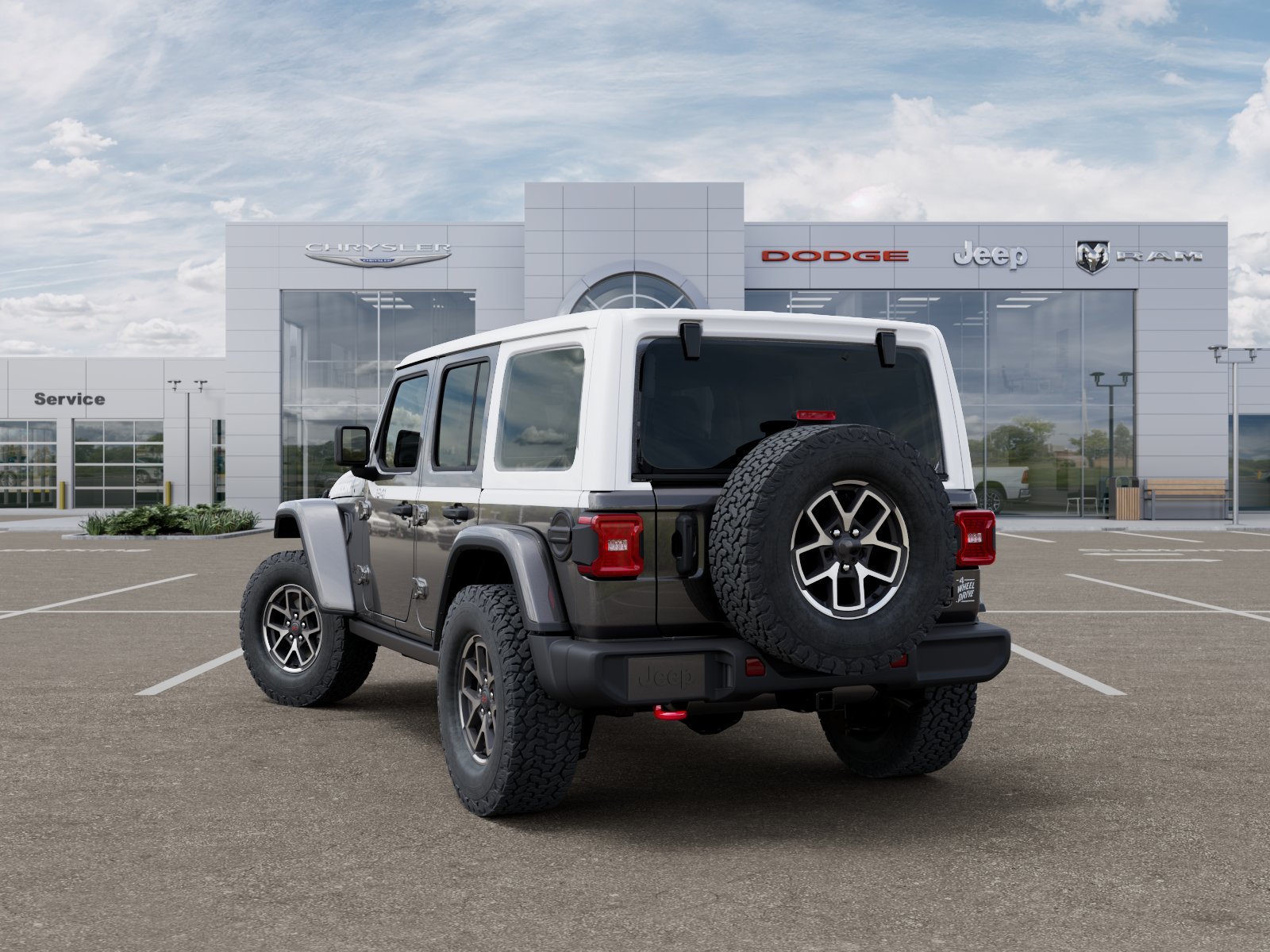 New 2026 Granite Crystal Metallic Clear-Coat Exterior Paint Jeep Rubicon image 17
